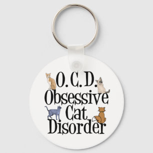 Chaveiro Obsessive Cat Disorder