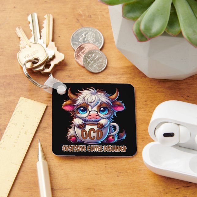 Chaveiro Obsessive Coffee Disorder  (Mesa)