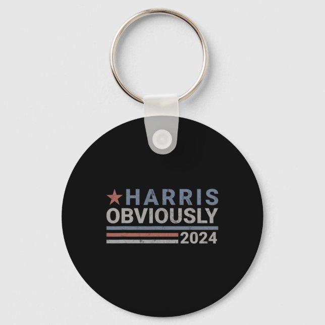 Chaveiro Obviamente - Kamala 2024  (Frente)