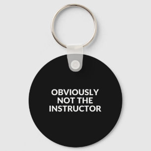 Chaveiro Obviamente Não É O Instrutor Engraçado Yoga Academ