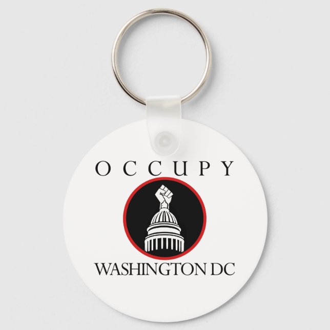 Chaveiro Occupy Washington DC (Frente)