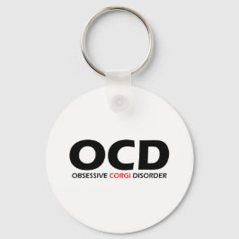 Chaveiro OCD - Perturbação Obsessiva do Corgi