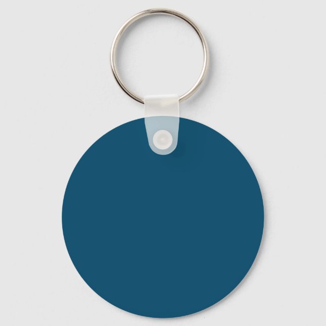 Chaveiro Ocean Blue #00486B, Beetle Green (Frente)