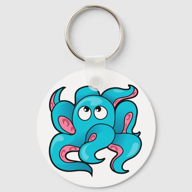 Chaveiro Octopus Design (Frente)