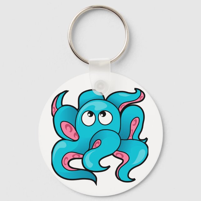 Chaveiro Octopus Design (Frente)
