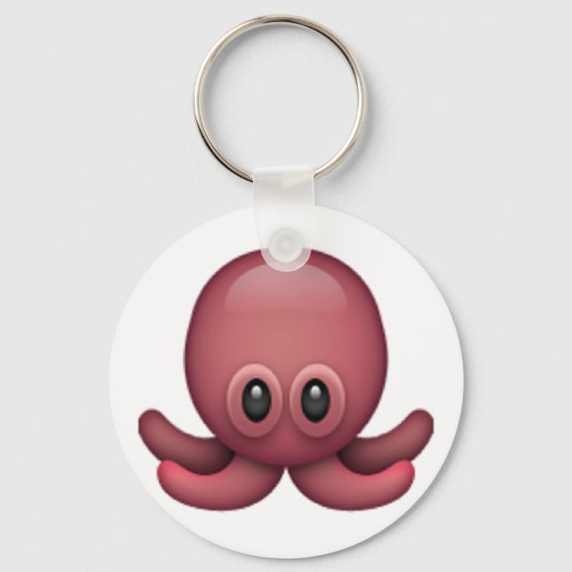 Chaveiro Octopus - Emoji (Frente)