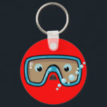 Chaveiro Óculos<br><div class="desc">Design divertida para amantes de todas as coisas aquáticas,  de natação a mergulho,  e para todas as idades.</div>