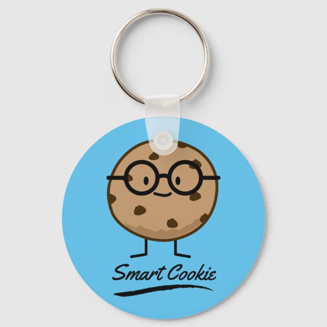 Chaveiro Óculos de Cookie Smart Chocolate Chip Cookies (Frente)