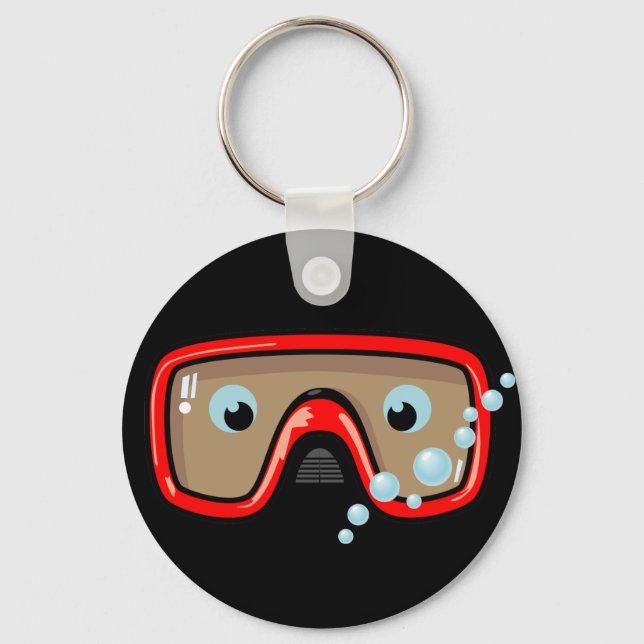Chaveiro Óculos vermelhos (Frente)