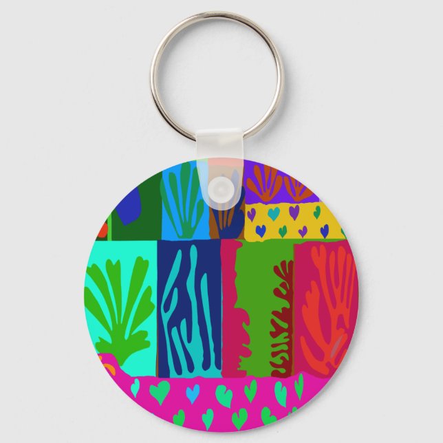 Chaveiro Ode para Colagem Matisse (Frente)