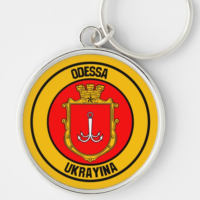 Chaveiro Odessa Round Emblem (Frente)