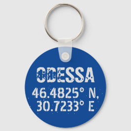Chaveiro Odessa Ucrânia Latitude & Longitude Afastada