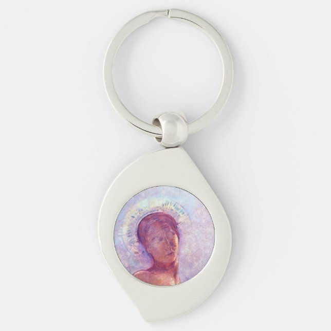 Chaveiro Odilon Redon, olhos fechados 1889 (Frente)