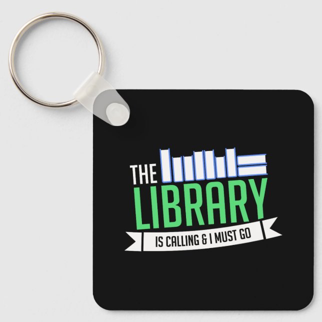 Chaveiro Oferta de Livros da Biblioteca Bibliotecária (Frente)