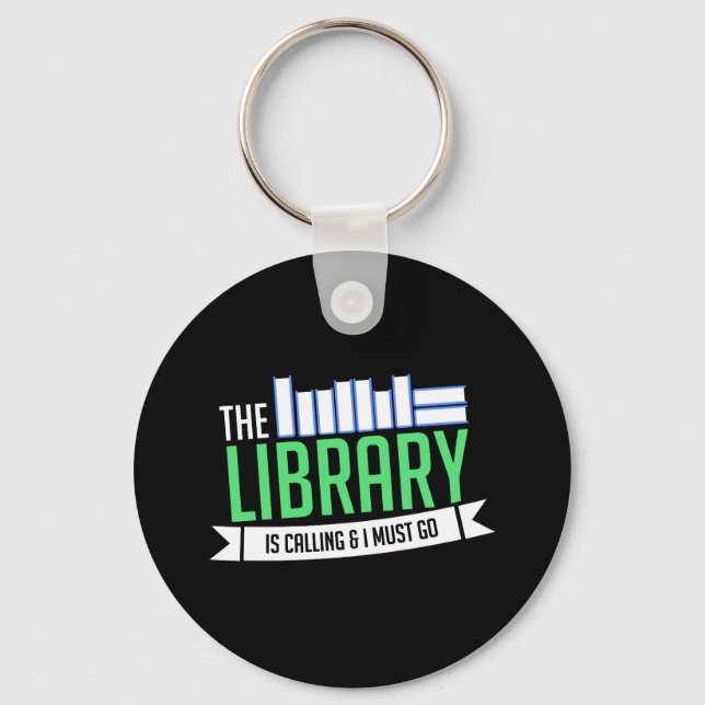 Chaveiro Oferta de Livros da Biblioteca Bibliotecária (Frente)
