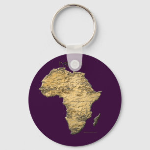 Chaveiro Oferta do Designer de Mapa do Velho Mundo