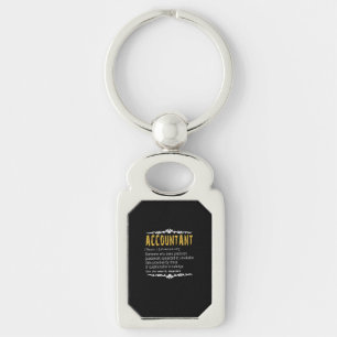 Chaveiro Oferta Personalizada de Definição Engraçado Contab