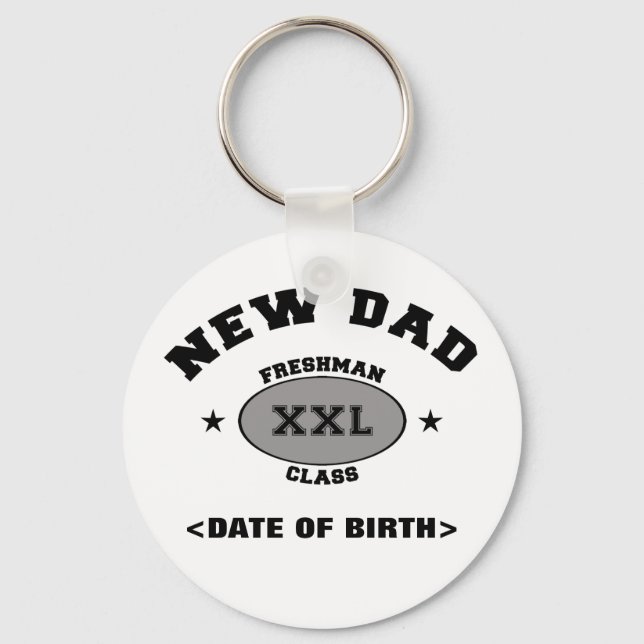 Chaveiro Oferta Personalizada do novo papai XXL (Frente)