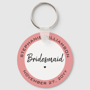 Chaveiro Oferta Personalizada Mínima de Bridesmaid Personal