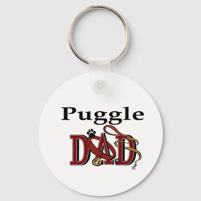 Chaveiro Ofertas de Pai de Puggle (Frente)