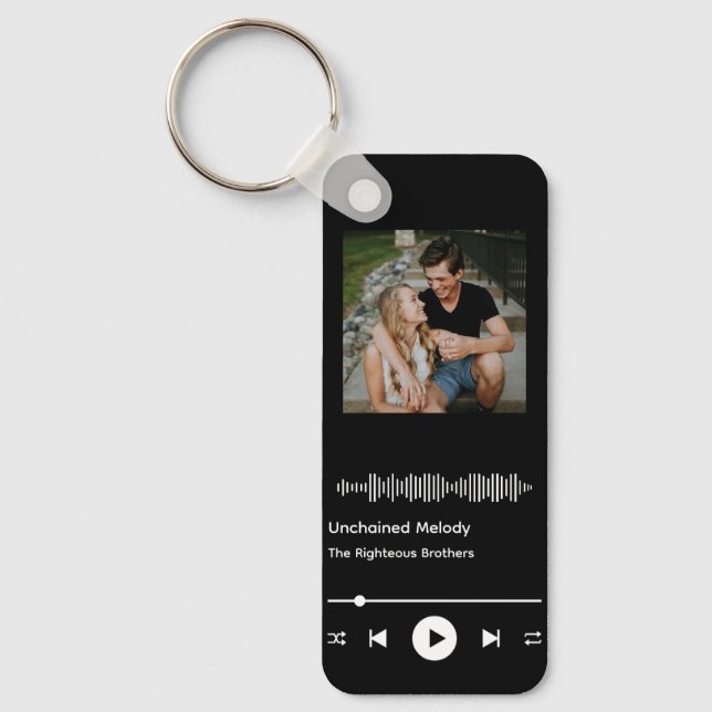 Chaveiro Ofertas personalizadas de aniversário - Casal pers (Frente)