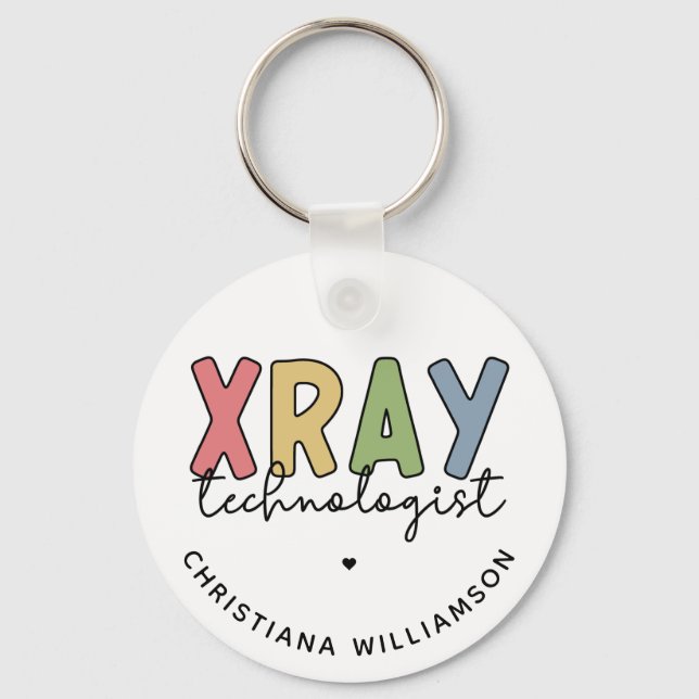 Chaveiro Ofertas técnicas de raios-X personalizadas do Xray (Frente)