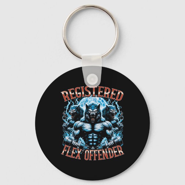 Chaveiro Offender Flex Registrado (Frente)
