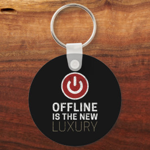 Chaveiro Offline É O Novo Luxo Dizendo Pausar Vintagem