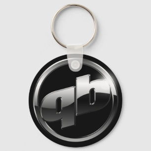 Chaveiro oficial do logotipo de QB