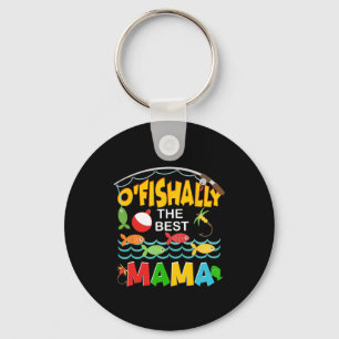 Chaveiro Oficialmente A Melhor Mama Pescadora Mãe Bonita Pe