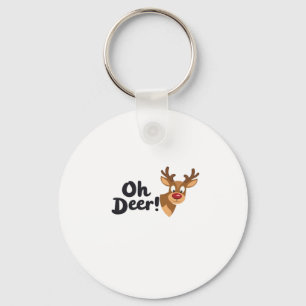 Chaveiro Oh Deer Clean Minimal Seeing