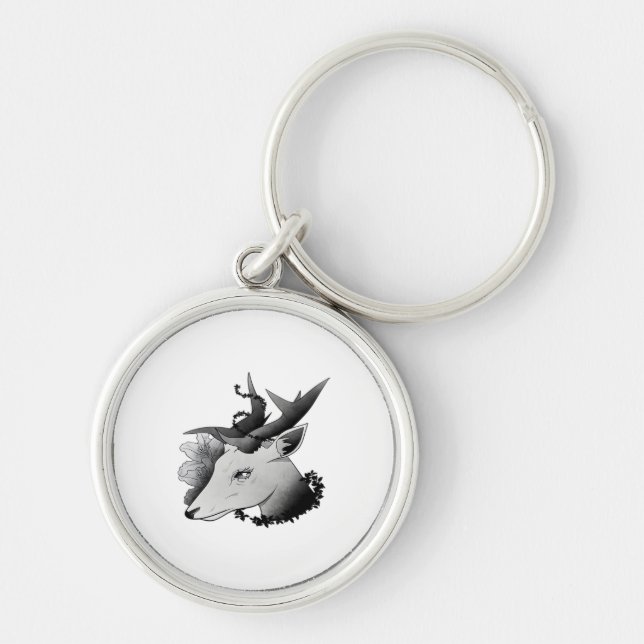 Chaveiro Oh Deer Estilo Clássico  (Frente)