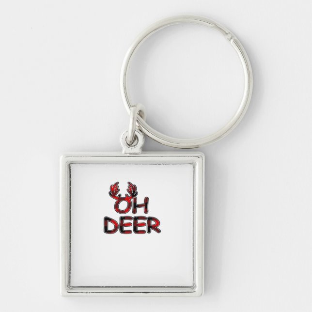 Chaveiro Oh Deer Layout Limpo  (Frente)