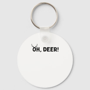 Chaveiro Oh Deer Simples Pingente Estético