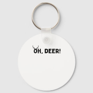 Chaveiro Oh Deer Simples Pingente Estético