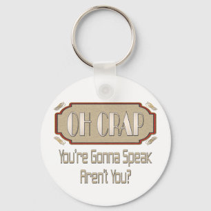 Chaveiro Oh excremento