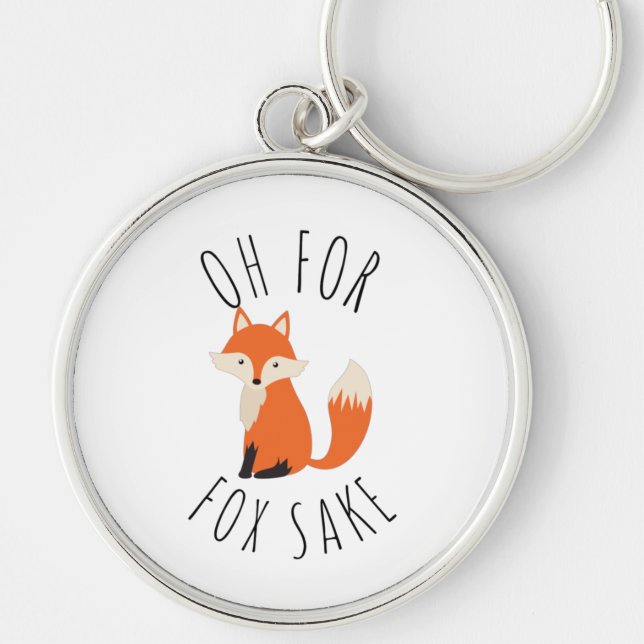 Chaveiro Oh para Fox Sake (Frente)