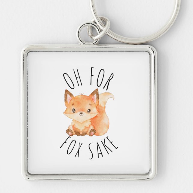 Chaveiro Oh para Fox Sake (Frente)