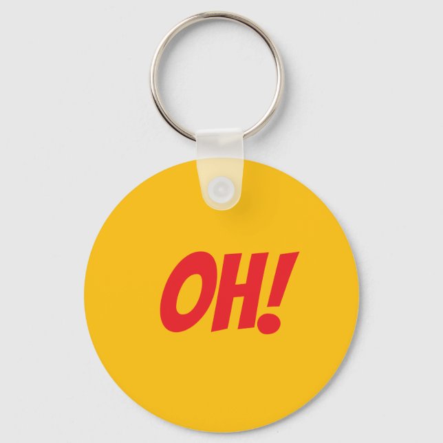 Chaveiro OH! - Se Você Sabe (Frente)