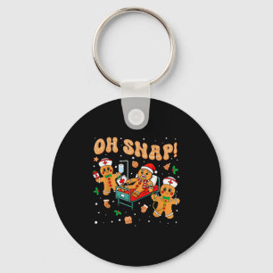 Chaveiro Oh Snap Enfermeira de Gengibre Divertida Enfermage