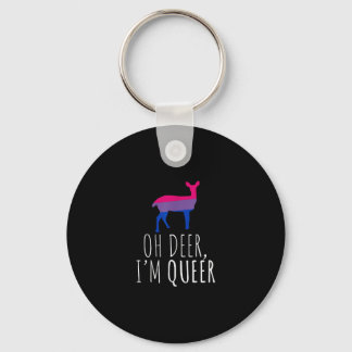 Chaveiro Oh Veado Orgulho Bissexual Esquisito Lésbica Gay P