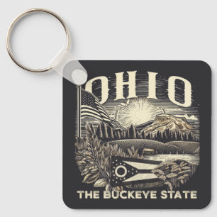 Chaveiro Ohio The Buckeye State