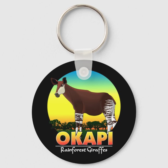 Chaveiro Okapi (Frente)