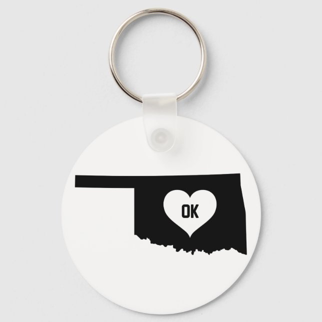 Chaveiro Oklahoma Love (Frente)