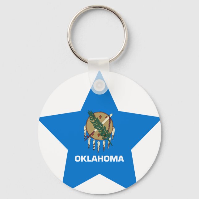 Chaveiro Oklahoma Star (Frente)