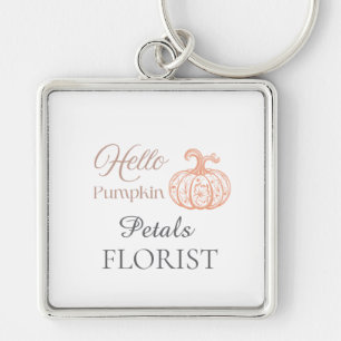 Chaveiro Olá Abóbora Florista Empresarial Halloween Marcas