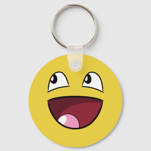 Chaveiro olá cara feliz (Frente)