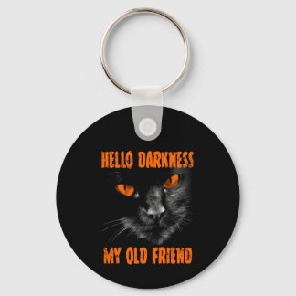 Chaveiro Olá Escuridão Meu Velho Amigo: Edição de Halloween