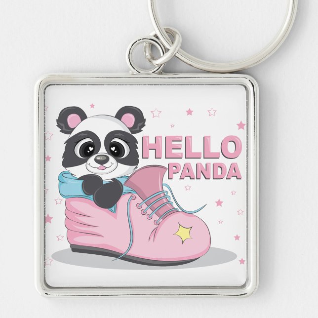 Chaveiro Olá Panda (Hello Panda, Keychain! )