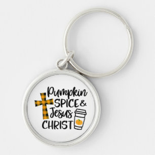 Chaveiro Olá, Pumpkin Fall Spice & Jesus Cristo Fall Chris